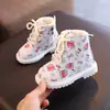 Zapatos de Algodón de Invierno para Niños Botas Cálidas tipo Martins de Caña Media para Niñas Botas de Piel para Niños con Cremallera Lateral Zapatos de Piel para Niños Pequeños y Medianos