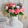 Crisantemo Festivo de 7 Cabezas, Flor Artificial Flor de Seda, Arreglo de Flor Simulada de Plástico, Muebles para el Hogar, Flor Decorativa Hecha a Mano al Por Mayor