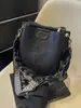 Bolsa Maillard de Luxo Feminina 2025 Nova Outono Textura Retrô Bolsa de Ombro Alça Larga Bolsa Transversal Saco