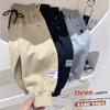 Pantalones deportivos de primavera y otoño para niños 2023, nuevos pantalones de color liso para niños, pantalones deportivos holgados de otoño para niños medianos y grandes
