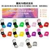 Tiza para el cabello 36 colores polvo para el cabello desechable pastel de tiza fácil de colorear fácil de lavar artefacto para colorear y rellenar color