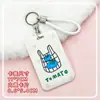 Estuche Deslizante para Tarjetas de ABS Estudiante Pecho Tarjeta de Acceso Tarjeta de Comida Bolsa Anti-pérdida Colgante del Cuello Estuche de Identificación Cubierta Protectora Hombres y Mujeres en stock