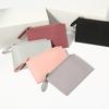 Nuevo Bolso Tarjetero Billetera para Mujer Moda Simple Clásico Color Sólido Bolso con Cremallera Monedero para Mujer ins