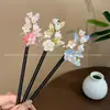 Nuevos Accesorios de Horquilla de Lirio del Valle Estilo Chino para Mujeres, Horquilla, Palillo para el Cabello, Aleación, Estilo Antiguo, Sensación de Alta Gama, 2026, Cheongsam, Floral, Hanfu