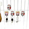 Gancho Panda Guoshengfu Sem Furo Acrílico Gancho Adesivo Fofo Armazenamento de Entrada Gancho Pequeno de Parede