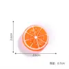 Micro-paisaje creativo simulación naranja en rodajas kiwi piña fruta decoración DIY accesorios bolsa sorpresa adornos pequeños