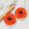 Cabeça de Flor de Peônia Artificial DIY Acessórios de Adorno de Cabeça Hanfu Feitos à Mão Dália Multicamadas Flor de Casamento Chinesa Parede de Flores Estrada
