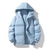 Estilo Novo de Inverno Jaqueta de Algodão Unissex Versão Coreana Jaqueta Puffer com Capuz Acolchoada Quente Tendência Casaco de Algodão para Homens