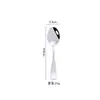 Cuchara Espesa de Acero Inoxidable para Adultos y Estudiantes, Vajilla Occidental, Cuchillo y Tenedor para Bistec, Cucharilla de Café, Cucharilla de Postre, Tenedor de Fruta