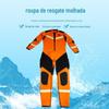 Traje de salvamento aquático de salvamento molhado colete salva-vidas de salvamento aquático e traje de prevenção de inundações traje de mergulho de salvamento molhado