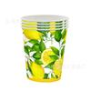 Tema de Fruta Limón Amarillo Transfronterizo Desechable Bandeja de Papel Mantel Servilleta de Papel Traje de Fiesta Decoración Suministros de Arreglo