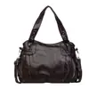 Bolsa Grande para o Trabalho para Mulheres, Bolsa Transversal de PU de Grande Capacidade, Bolsa de Ombro de Mão de Alta Qualidade, Bolsa Tote para Meia-Idade e Idosos, Estilo Retrô