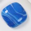 18mm Helado de Verano Bicolor Floreciente Cuadrado DIY Accesorios de Resina Aretes Pasador para el Cabello Material para Carcasa de Teléfono Móvil Venta al por Mayor