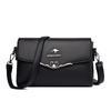 Bolso de Hombro para Mujer 2026 Bolso Cruzado Bolso de Piel Suave para Madres de Mediana Edad Bolso Cuadrado Pequeño Versátil Tendencia de Verano