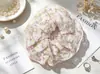 Gomas para el pelo florales estilo coreano, Scrunchies versátiles con un toque de alta gama, Suministro directo de la fábrica de origen