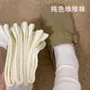 Calcetines de Maternidad de Algodón Peinado Delgado de Verano Sin Costuras con Parte Superior Suelta, Absorbentes del Sudor, Resistentes al Olor, Calcetines Ligeros de Color Sólido para Mujer al por Mayor