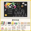 Pizarra Doméstica, Extraíble, No Daña las Paredes, Borrable, para Sala de Estar, Tablero de Dibujo y Escritura, Magnética, Pizarra Blanca Educativa y de Aprendizaje para Niños