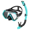 Óculos de Mergulho Quentes e Exclusivos da Amazon para Venda Transfronteiriça, Máscara de Mergulho Profissional Anti-Embaçante, Equipamento Esportivo para Snorkel ao Ar Livre