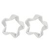 Aretes geométricos irregulares de personalidad simple europea y americana, aretes de línea retorcida de personalidad para mujer, aretes transfronterizos al por mayor