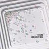 Leque Rei de Fundo Plano com Diamantes, Diamantes Redondos Transparentes, Semicírculo de Cristal Brilhante, Diamantes Coloridos de Fundo Plano, Diamantes Soltos Ss4, Joias de Diamante para Nail Art