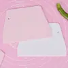 Raspador, cortador, rollo de fideo de arroz, pastel, pan al vapor, panqueque, gelatina, raspador de crema, raspador de plástico, herramienta de horneado para el hogar