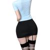 Lencería sexy sexy mujer policía traje profesional estudiantes puros tentación ajustada uniforme de profesor juego de roles libre