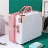 Bolsa Pequena Caixa de Maquiagem para Bagagem de Mão 14 polegadas Caixa Fofa com Senha Leve Mini Caixa de Armazenamento Feminina Personalizada Atacado