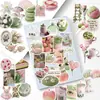 Colección Pegatinas Vintage Estilo Ins de Alta Calidad para Fundas de Teléfono DIY, Papelería, Decoración de Maletas Al por Mayor