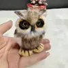 Pingentes de Animais Realistas de Pelúcia Transfronteiriços: Veado, Raposa, Esquilo, Ouriço, Coelho, Artesanato, Decorações para Casa