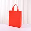Sacola não tecida personalizada de fábrica, bolsa não tecida laminada colorida, bolsa para viagem, bolsa de publicidade, bolsa para roupas de compras