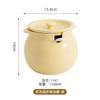 Lujo Ligero Cerámica para Verter Manteca Tarro de Almacenamiento de Condimentos de Cocina Tarro Multiusos para Condimentos con Cuchara Tarro Doméstico para Chile Al por Mayor