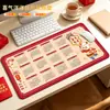 Alfombrilla de ratón de caucho natural antideslizante extra grande engrosada borde bloqueado empresa de publicidad alfombrilla de escritorio grande fabricante en stock calendario