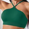 Sutiã Esportivo Novo de Verão Transfronteiriço para Mulheres, Top Costas Nu com Decote Halter, Roupa de Yoga, Roupa Esportiva para Corrida e Fitness