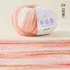 Venta al por mayor Transfronteriza Colorida Pequeña Nube Frijol Imitación Lana de Alpaca Bola de 50g para Tejer a Mano Crochet Sombreros Bufandas Suéteres Abrigos Hilo