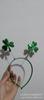 Diadema de Lazo para Festival Irlandés Transfronterizo St. Diadema de Sombrero Verde del Día de San Patricio Collar de Trébol