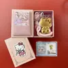 Llavero Oro Puro 999 Lindo Gato Hello Kitty Kt Colgante Cadena para Teléfono Móvil Bolso Colgante Colgante para Coche Regalo para Novia