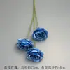 Flores Artificiais Coloridas de Dopamina para Montagem de Cena de Casamento, Arranjos de Flores de Seda, Materiais Florais, Flores para Decoração de Painel de Casamento
