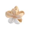 4cm Accesorios para el Cabello de Moda Europeos y Americanos de Amazon Color Degradado Pinza Pequeña para el Cabello Calada Pinza para el Cabello en Forma de 8 Pinza de Tiburón Frangipani