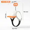 Casco para perro con agujeros para las orejas, sombrero a prueba de viento para mascotas para paseos al aire libre en coche, sombrero de perro para motocicleta, casco de motocicleta