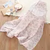 Manta de gaze de algodão para bebê manta para fotos de bebê toalha de banho estampada para recém-nascido capa de lençol AliExpress transfronteiriço