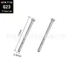 Brincos de Titânio F136 Brincos de Titânio G23 Piercings de Cartilagem Auricular Piercing Corporal Simples Anti-Obstrução Joias DIY