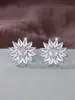 Aretes de Girasol Súper Brillantes Populares de Aliexpress para Mujer, Joyería de Moda y de Alta Gama al por Mayor