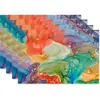 Jogos Americanos de Linho Transfronteiriços Tecido com Estampa de Mármore em Aquarela Nórdica Jogos Americanos Estilo Ocidental Jogos de Mesa Anti-Manchas e Isolantes Térmicos Itens em Estoque Transfronteiriços