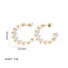 Pendientes de Moda Estilo Ins de Venta Caliente Transfronterizos Lujo Accesible Pendientes de Perla que No se Desvanecen Pendientes de Gama Alta de Nicho para Mujer