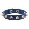 Pulsera de Paraguas de Fila Única con Charm de Llegada Nueva Rock Hip-Hop Cono Remache Pulsera Punk de Moda para Hombres y Mujeres
