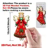 Plano 2D 16 Piezas Elegante Brillante Ángel Decoración Fiesta de Navidad Regalos Hogar Dormitorio Exterior Decoración Colgante