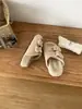 Nuevas Zapatillas de Felpa de Suela Gruesa Versátiles de Moda Otoño 2025 para Mujer con Forro de Felpa Cálido de Algodón