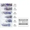 Paquete de 6 Diamantes de Grado Comercial Nacional 1440 Piezas Fondo Plano Rhinestones de Vidrio Ss3-Ss10 para Decoración DIY de Teléfono y Accesorios para Uñas