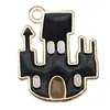 Transfronterizo 125 Goteo de aceite Fantasma de Halloween Calavera Murciélago Muerte Colgante DIY Pulsera Llavero Colgante de Joyería