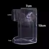 Alimentador para acuario para evitar dispersión, dispensador pequeño de comida para peces montado en la pared, soporte mini para alimentar peces, venta al por mayor para guppies